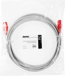 Патч-корд Hyperline PC-LPM-UTP-RJ45-RJ45-C5E-3M-LSZH-GY,  вилка RJ-45,  вилка RJ-45,  кат.5E,  LSZH,  3м,  серый