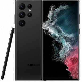 Смартфон Samsung Galaxy S22 Ultra 12/256Gb, SM-S908E, черный фантом