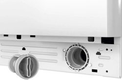 Стиральная машина Indesit BWSA 61051 WWV RU, с фронтальной загрузкой, 6кг, 1000об/мин, с паром(восстановленный)