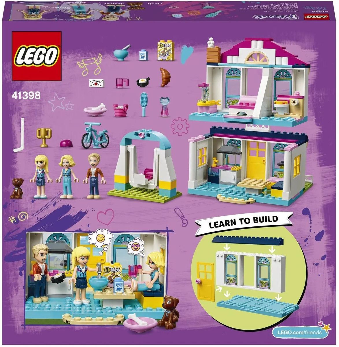 Конструктор Lego Friends Дом Стефани [41398] – купить в Ситилинк | 1583888