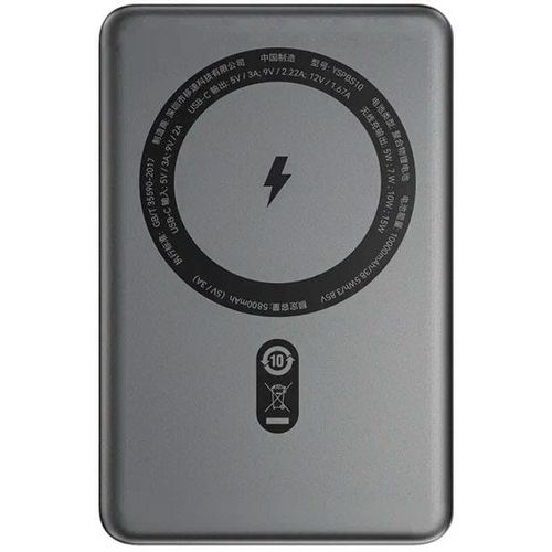 Внешний аккумулятор (Power Bank) MOVESPEED YSPBS10, 10000мAч, серый [yspbs10 space grey]
