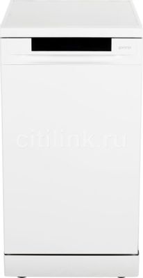 Характеристики Посудомоечная машина Gorenje GS531E10W белый (узкая) (Б ...