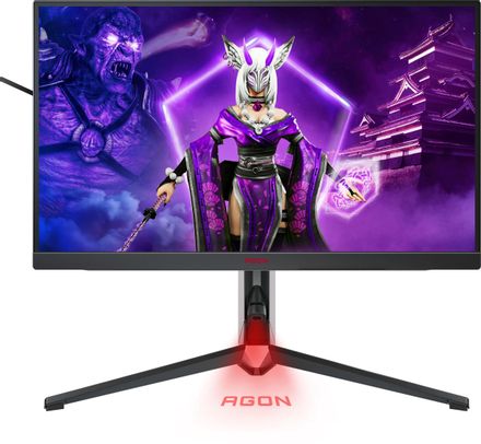 27" Монитор AOC Gaming AG274QG, 2560x1440, IPS, 240Гц, 2хHDMI, 1хDP, черный и черный/красный