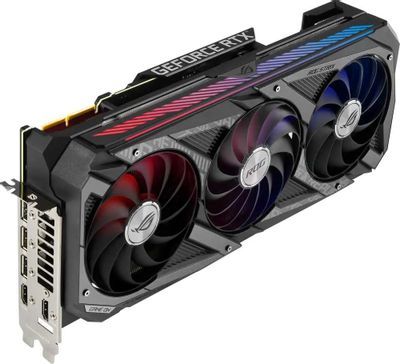 ASUS NVIDIA GeForce RTX 3090 ROG-STRIX-RTX3090-O24G-GAMING 24ГБ