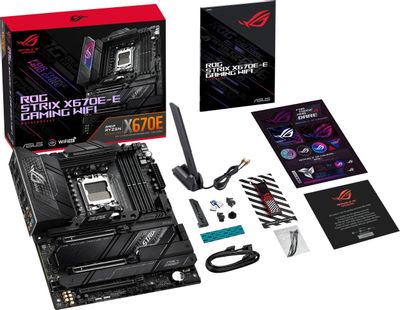 ASUS ROG STRIX X670E E GAMING WIFI SocketAM5 AMD X670 ATX Ret 1868091