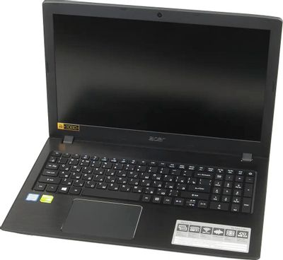 Ноутбук Acer Aspire E15 E5-576G-54D2 NX.GTZER.006, 15.6", Intel Core i5 7200U 2.5ГГц, 2-ядерный, 8ГБ DDR3L, 1000ГБ,  NVIDIA GeForce  940MX - 2 ГБ, Linux, черный