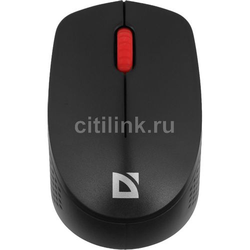 Мышь беспроводная Defender Tiana MB-055, радио, оптическая, USB, 1000dpi, черный [52055]