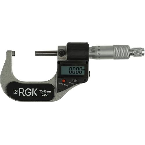 Микрометр цифровой RGK MC-50, 25-50 мм, разм.шага:0.001мм [757034]