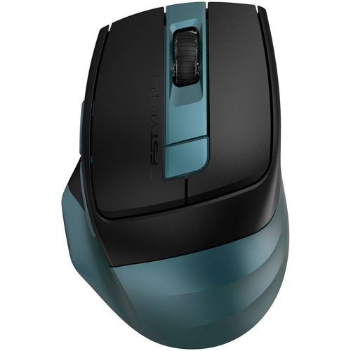 Мышь беспроводная A4TECH Fstyler FB35CS, Bluetooth/Радио, оптическая, USB, 2000dpi, темно-зеленый и черный [fb35cs usb midnight green]