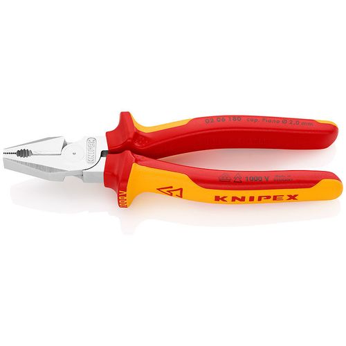 Плоскогубцы KNIPEX KN-0206180, 180мм