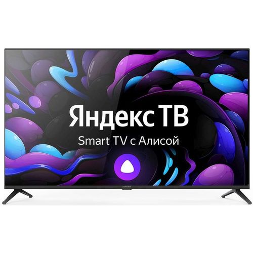 40" Телевизор CENTEK CT-8740 FULL HD, СМАРТ ТВ, YaOS, черный