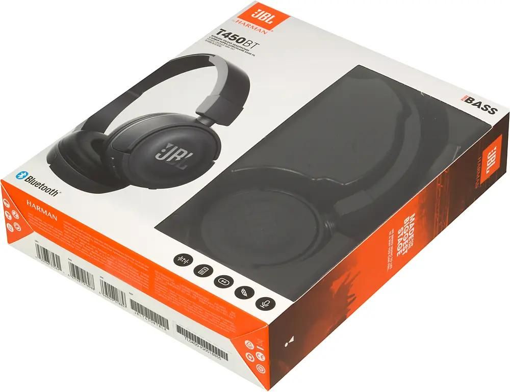 JBL T450BT Bluetooth jblt450btblk