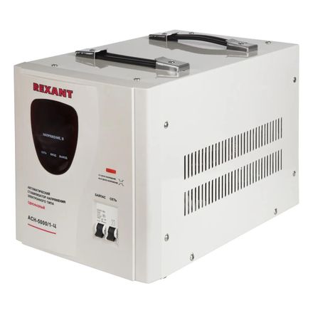 Стабилизатор напряжения REXANT AСН-5 000/1-Ц,  серый [11-5005]
