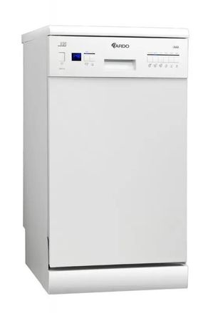 Ardo DWF09L5W, узкая, 45см, загрузка 9 комплектов, белая