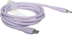 Кабель BASEUS P10355702511-00, USB Type-C (m) - USB Type-C (m), 1.2м, фиолетовый
