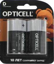 Изображение товара Батарейка OPTICELL Basic LR20 щелочная D 2 шт для бытовых приборов