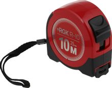 Рулетка строительная RGK R10, 10м x 25мм [755986] – купить в Ситилинк ...