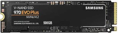 SSD накопитель Samsung 970 EVO Plus MZ-V7S500B/AM 500ГБ, M.2 2280, PCIe 3.0 x4,  NVMe,  M.2