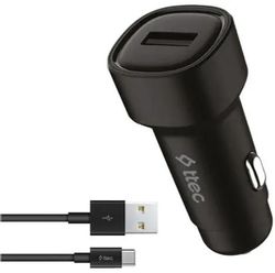 Изображение товара Автомобильное зарядное устройство TTEC 2CKS30CS с USB-C и USB-A 12 Вт Изображение товара Автомобильное зарядное устройство TTEC 2CKS30CS с USB-C и USB-A 12 Вт
