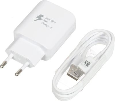 Сетевое зарядное устройство Samsung EP-TA300CWEGRU,  USB,  USB type-C,  2.1A,  белый