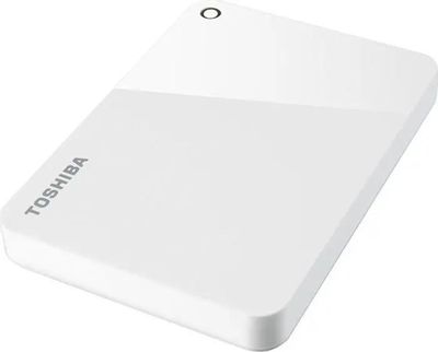 Внешний диск HDD  Toshiba Canvio Advance HDTC920EW3AA, 2ТБ, белый
