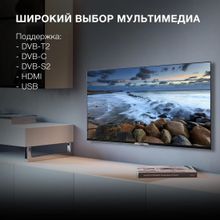 40" Телевизор Hyundai H-LED40BS5003, FULL HD, черный, СМАРТ ТВ, YaOS