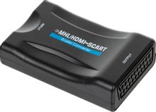 Изображение товара Переходник HDMI (f) - SCART (f) PREMIER ver 1.4 черный