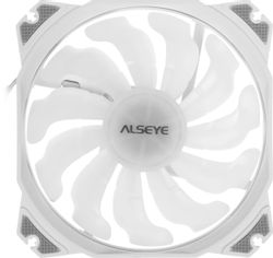 Вентилятор ALSEYE M120-PWA Kit 3шт, 120мм, 4-pin, RGB, белый