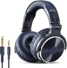 Изображение товара Проводные мониторные наушники ONEODIO Studio Pro 10 с микрофоном, темно-синие