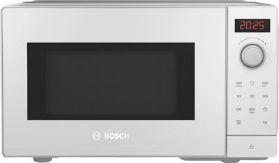 Bosch white microwave sales oven