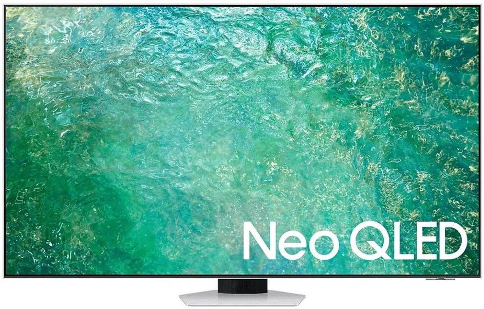 85" Телевизор Samsung QE85QN85CAUXRU, Neo QLED, 4K Ultra HD, яркое серебро, СМАРТ ТВ, Tizen OS
