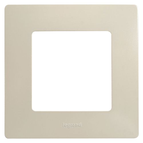 Рамка Legrand (672511) накладная 1шт ABS пластик слоновая кость