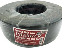Изображение товара Кабель премиум RG-58C/U BC BK 100м медный радиочастотный черный