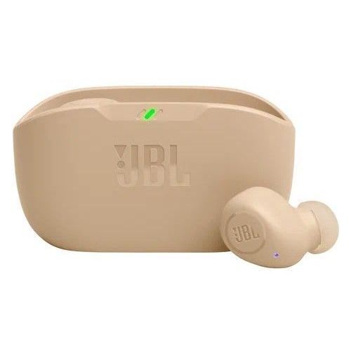 Наушники JBL Wave Buds, Bluetooth, внутриканальные, бежевый [jblwbudsbeg]
