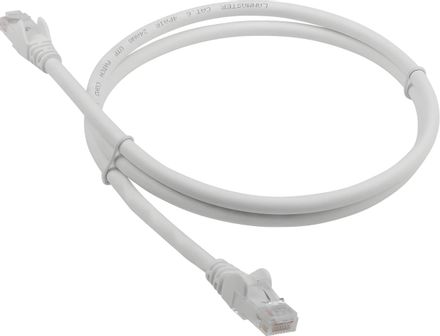 Патч-корд LanMaster вилка RJ-45,  вилка RJ-45,  кат.6,  LSZH,  2м,  серый [lan-pc45/u6-2.0-gy]