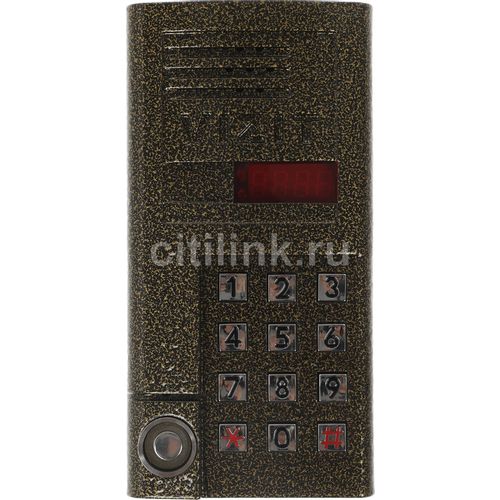 Аудиопанель VIZIT БВД-SM101T, накладная