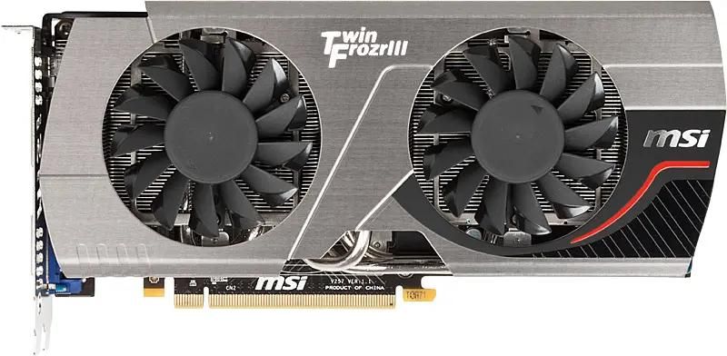 MSI NVIDIA GeForce GTX 570 1.25ГБ GDDR5, OC, Ret [n570gtx twin