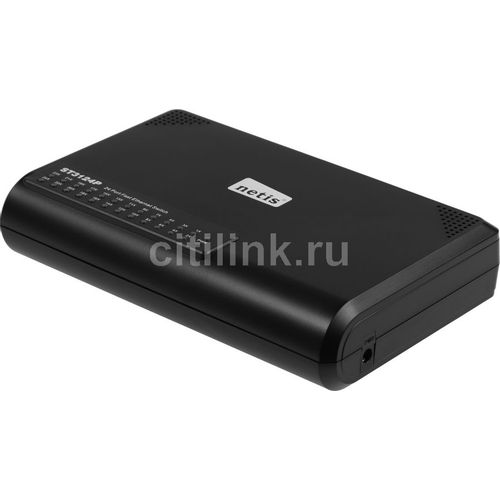 Коммутатор Netis ST3124P, неуправляемый, 24 RJ-45, 10/100 Мбит/с