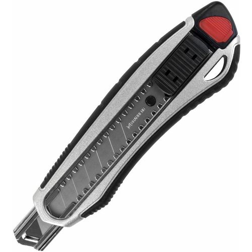 Нож канцелярский BRAUBERG 237158 Heavy duty 18мм, черный