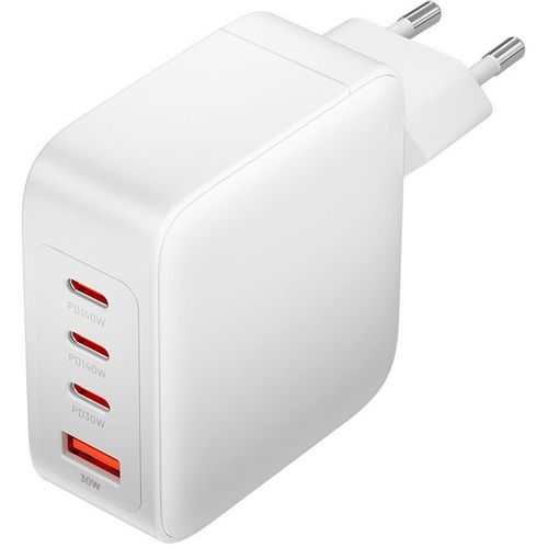 Сетевое зарядное устройство VENTION FEIW0-EU, USB-A, 3xUSB-C, USB-C, 140Вт, 5A, белый