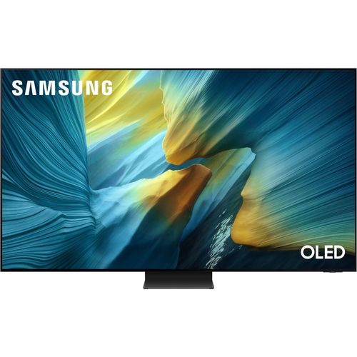 55" Телевизор Samsung QE55S95FAUXRU OLED, 4K Ultra HD, СМАРТ ТВ, Tizen OS, черный графит