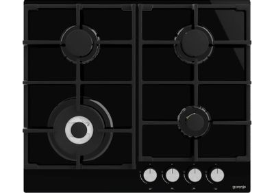 Газовая варочная панель Gorenje Essential GTW641AKB, 4 конфорки ...