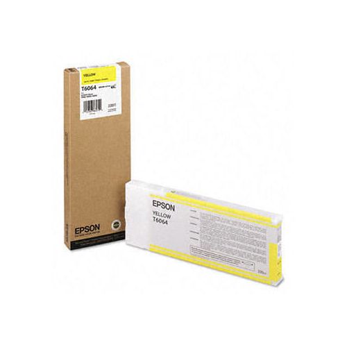 Картридж Epson T6064, желтый / C13T606400