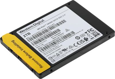 WD Red SA500 WDS200T1R0A - SSD - 2 To - SATA 6Gb/s (WDS200T1R0A)