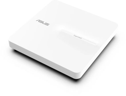 Wi-Fi роутер ASUS EBA63,  Wi-Fi 6,  AX3000,  2.4/5ГГц, белый