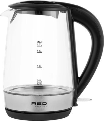 Чайник электрический RED solution RK-G193, 2200Вт, черный