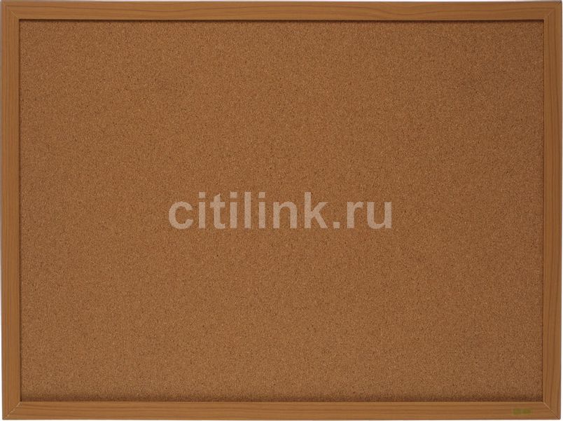 Доска пробковая Cactus CS-CWBD-45X60 коричневый 45x60см