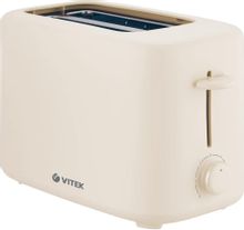 Тостер Vitek VT-1588, бежевый – купить в Ситилинк | 2036349