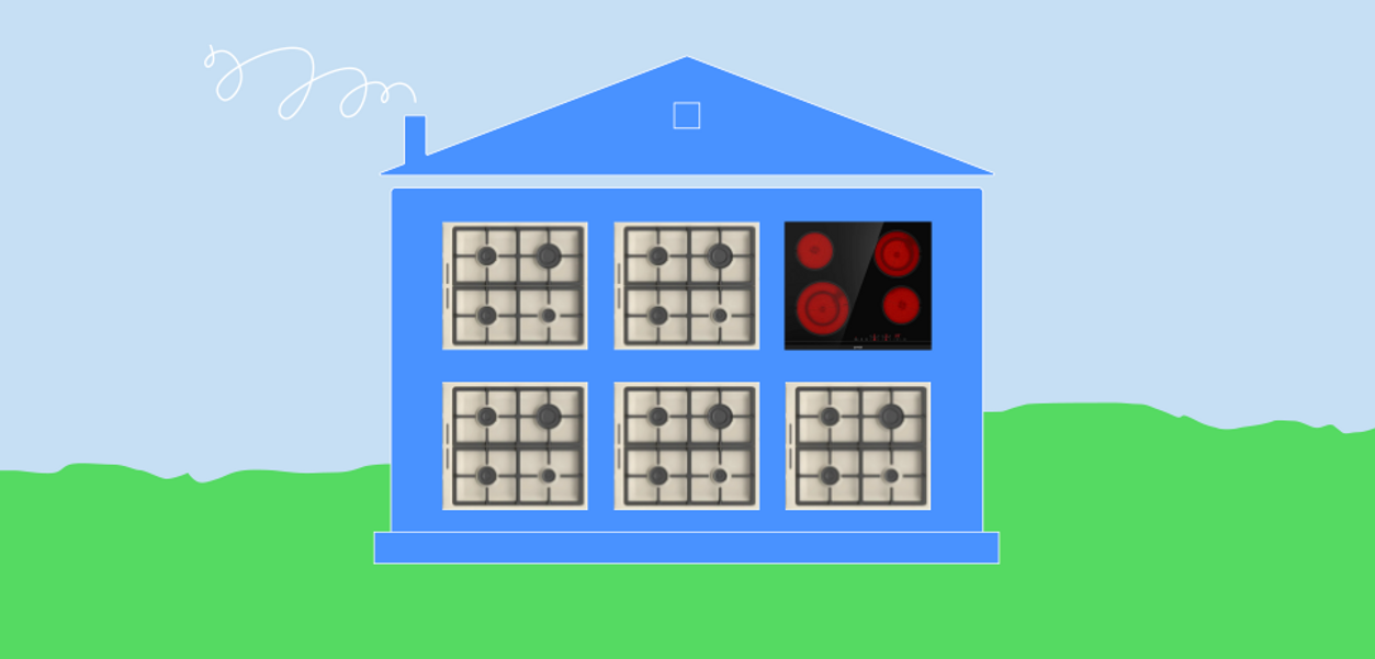 Можно ли установить электрическую плиту в доме с газом?