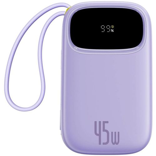 Внешний аккумулятор (Power Bank) BASEUS EnerFill FC31, 20000мAч, фиолетовый [p10082105513-00]
